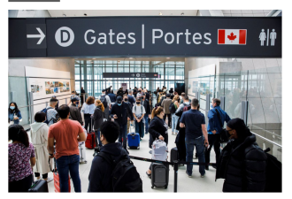 渥太华机场等全加拿大42个机场工作人员开始抗议！混乱升级