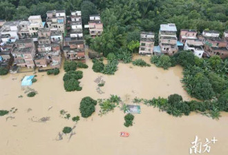 广东多地迎战暴雨 珠江流域北江将发生特大洪水