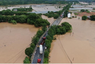 中国发布今年首次红色山洪灾害预警！