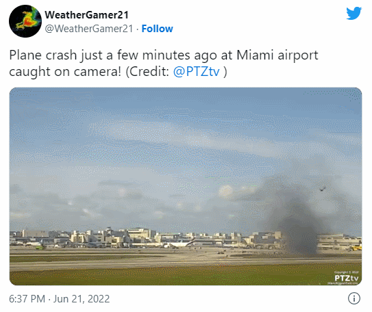 载140人航班机场坠毁失火！乘客爬下飞机疯狂逃生！