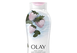 Olay 白草莓薄荷B3沐浴露$3.79含烟酰胺