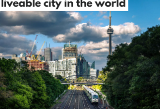 多伦多成为全球最宜居城市第8名！此项满分！第1名在东欧