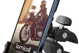 Lamicall 自行车手机支架 稳固易安装$27.99