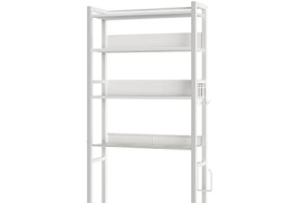 Rolanstar 浴室4层木制置物架$79.89
