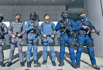香港三反恐部队，七一起换新制服