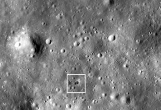 月球之上 身份不明的火箭残骸是什么