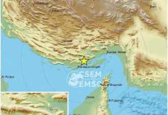 天摇地动 伊朗规模6.1地震、震源深度10公里