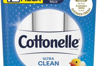 Cottonelle 超洁净厕纸12卷=普通48卷 3倍强劲