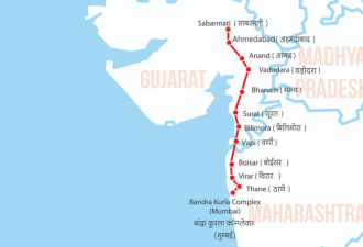 日本从中国抢走印度高铁项目 5年修10公里