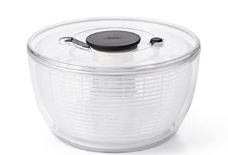 OXO 离心旋转蔬菜沥水篮大号$39.99