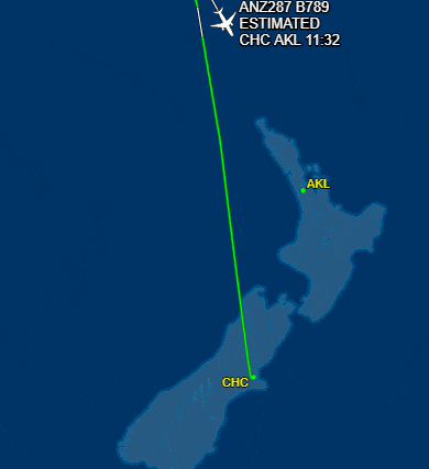 新西兰飞上海航班，飞到一半紧急调头​…