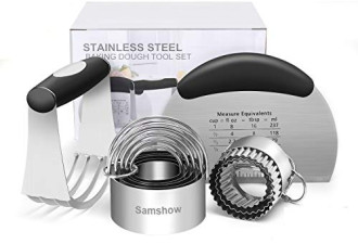 Samshow 糕点面点不锈钢工具10件套5折