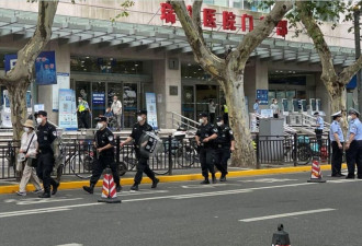 上海医院持刀砍人案 警方称4人伤