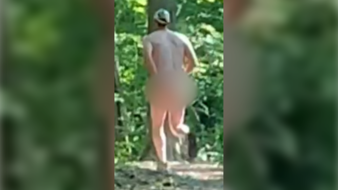 A suspect in an indecent act investigation in Aurora is shown. (York Regional Police)