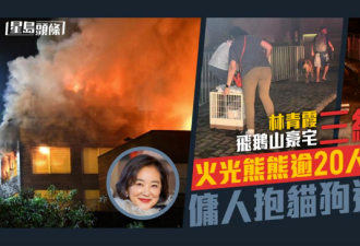 一把火烧了林青霞的豪宅和她的奢侈生活