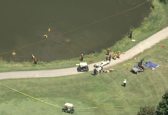 落入高尔夫球场池塘的71岁男子身亡