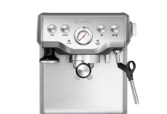 Breville意式咖啡机可打奶泡史低价$545.98