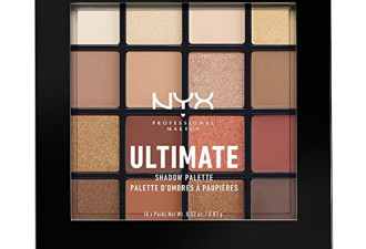 NYX 日系红茶蜜桃16色眼影盘$15.4