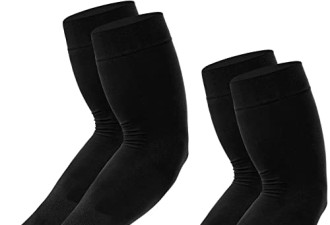 Newbyinn 冰袖4对$14.99!紫外线防晒