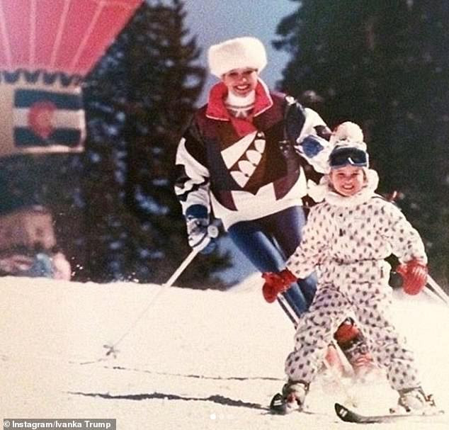 Ivanka Trump shares glamorous skiing photos for mother Ivana&#39;s 71stbirthday | Daily Mail Online