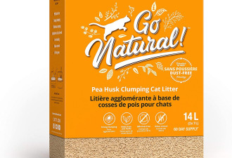 速抢！Catit纯天然豌豆猫砂14L 超好用断货王！
