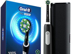 史低价：Oral-B Limited 电动牙刷 武士黑小圆头