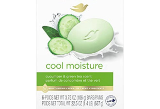 Dove 洁面皂6块装，现价$6.64起