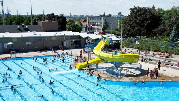 Toronto outdoor pool