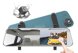 TOGUARDGO 1080P前后双摄行车记录仪$44.99