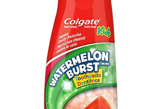 Colgate 西瓜味儿童牙膏/漱口水$2.35