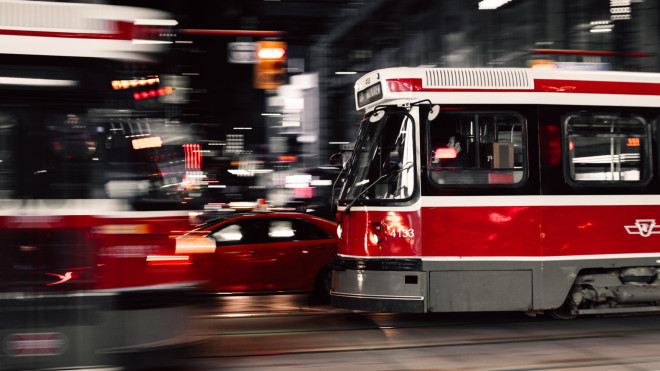 Toronto Streetcar — Tunnel Time