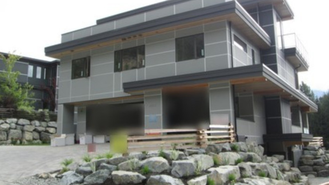 The neighbouring property, still under construction, is seen in this image from BC Assessment. (bcassessment.ca)