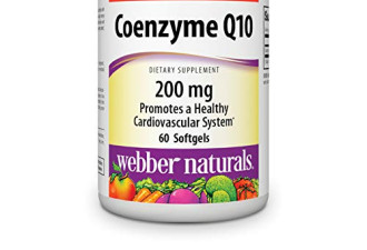 Webber Naturals 辅酶Q10高效抗氧化$19.94