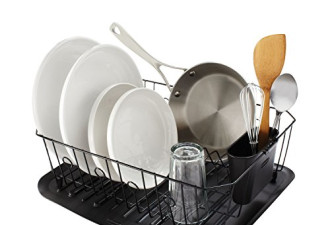 Rubbermaid 大号金属碗碟沥水架$10.38