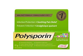 Polysporin 万能药膏儿童版$7.27!抗菌止痛防止留疤