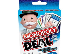 Monopoly Deal 趣味益智卡牌游戏$5