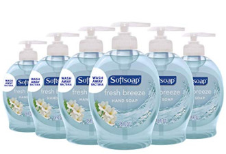 Softsoap 洗手液6瓶$11.4!保湿温和不伤手