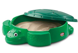 Little Tikes 乌龟形状沙池带盖子现价$52
