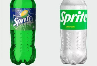 结束60多年历史 雪碧将不再使用绿色塑料瓶包装