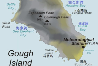 戈夫岛：最偏僻岛屿有最大海鸟栖息地