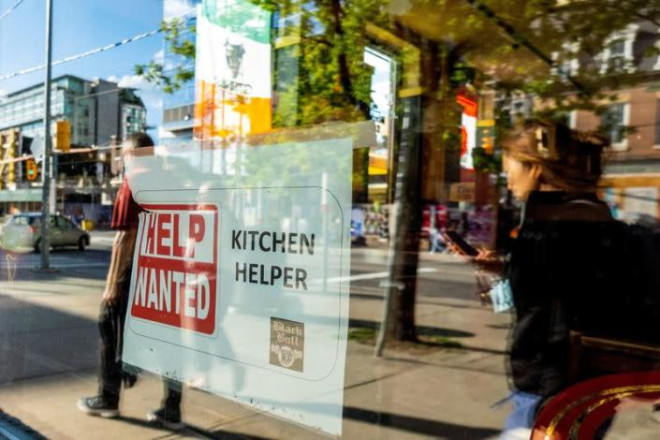 FILE PHOTO: Help wanted in Toronto