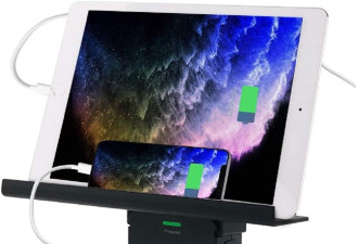 白菜价：Aduro 壁插式插排$9.99！6插口+3 USB