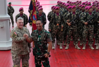 美国印尼展开年度军演 日本等国首次参与