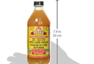 Bragg 纯天然无添加苹果醋$4.74