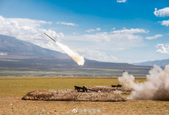 美印将中印边境军演 解放军曝西藏实弹演练画面