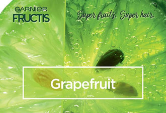 Garnier 葡萄柚洗发水 370ml  控油水光感