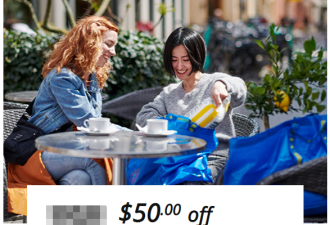 爽！加拿大IKEA请你吃免费大餐！外加全场满$250减$50！