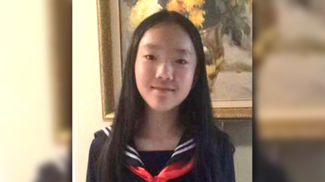 Marrisa Shen, 13, lived with her family near the Burnaby park where she was found dead. (Handout) 