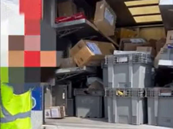 Apparent Canada Post worker captured mishandling packages