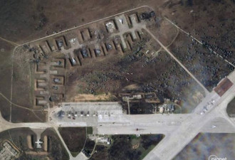 卫星照直击 俄空军基地大爆炸后惨况曝光